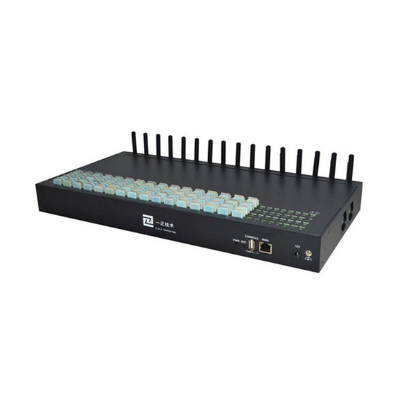 Factory Manufacturer 3G 16 Channels Goip 16-128 CDMA VOIP Gateway Sim Box Compatible With SMS Calling Data