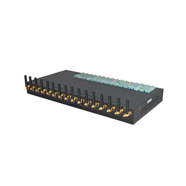 Shenzhen Manufacturer Bulk SMS Modem Pool 128 SIM Slots 16 Channels SMS Modem for 3G Bulk SMS Device