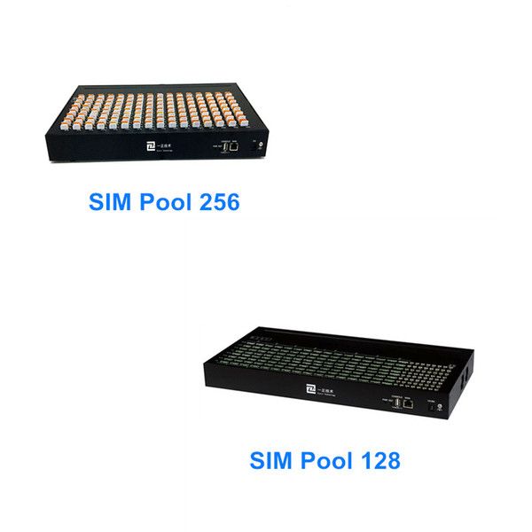 Shenzhen SIM Bank 128 256 Multi SIM Slots Voip Sip Phone Server Goip Device Sim Pool for Goip Gateway