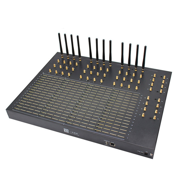 Hot Sale 64 Channels SMS MMS Gateway Device 3G Bulk SMS Sending Modem Supports Sip Message / Flash