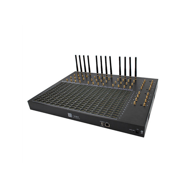64 Ports Modem Gateway Max 512 SIMS 3G Modem Pool Support Bulk SMS with Sip Server Support USSD Recharge