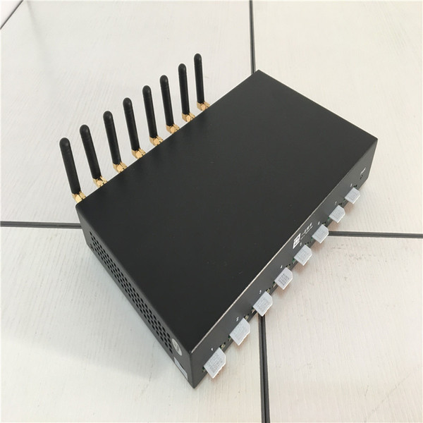 2019 Advanced Technology Multi Channels VOIP Calling Device CDMA 8 Ports GOIP Gateway for Voice Call SMS Sending