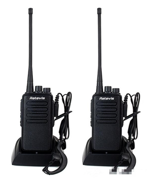 2pcs Retevis RT1 Handheld Walkie Talkies 10W UHF 400-520 MHz 16CH 3800mAh Two Antenna Two Way Scan VOX Radio A9106A