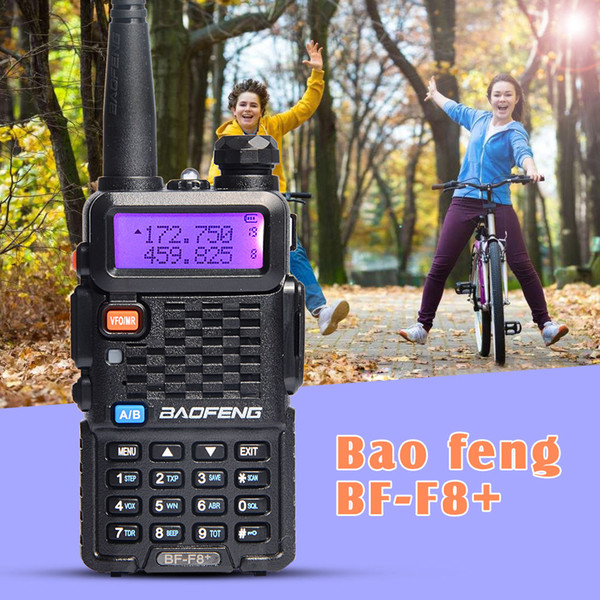 BAOFENG BF-F8+ Dual Band VHF/UHF 136-174MHz&400-520MHz Walkie Talkie Ham Radio