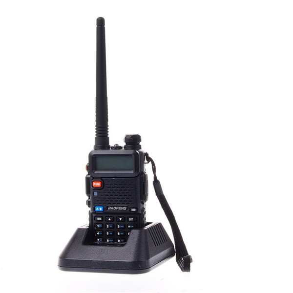 Classic Version UV-5R Dual Band Model VHF/UHF 136-174 and 400-520Mhz Upgraded Handheld Radio Pass FCC 90 Part Certification