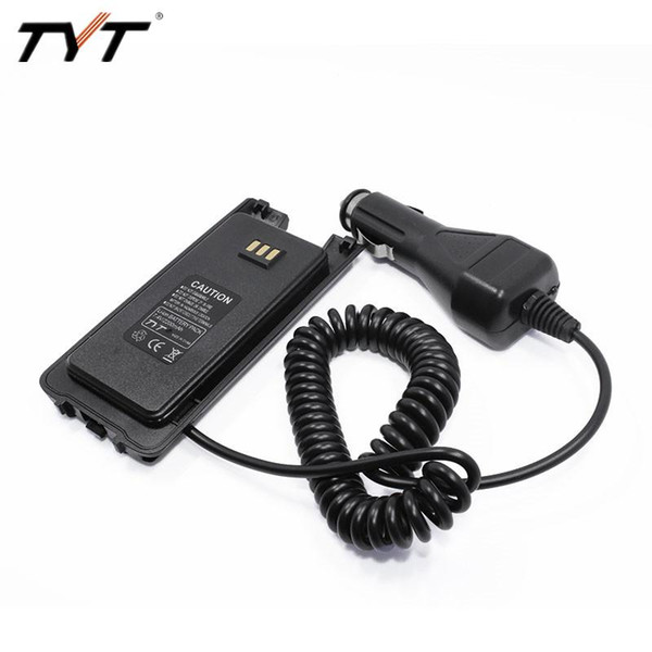 Car Charger Battery Eliminator Input 12-24V For TYT MD-390 Two-way radio MD390 DMR Radio Accessories