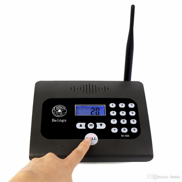 Wholesale-Full Duplex Two-way Desktop Radio Portable Indoor Wireless Voice Calling Intercom System For Home/Office 400-470MHz F4483H