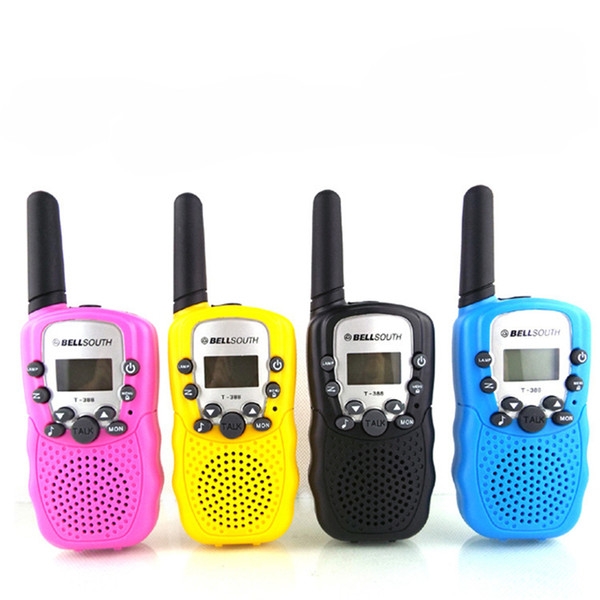 T388 Children Radio Toy Walkie Talkie Kids Radio UHF Two Way Radio T-388 Children's Walkie Talkie Pair For Boys and Girls Gift STY173