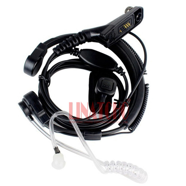 Adjustable Heavy Duty Throat Mic radio walkie talkie XIR P8260 8268 P8200 P8208 headset earphone