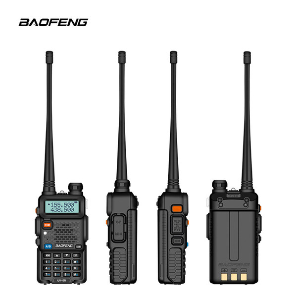 lBaoFeng UV-5R UV5R Walkie Talkie Dual Band 136-174Mhz & 400-520Mhz Two Way Radio Transceiver with 1800mAH Battery free earphone(BF-UV5R)