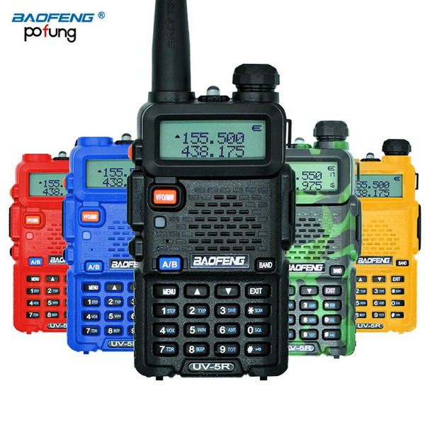 BaoFeng UV-5R Walkie Talkie Professional CB Radio Baofeng UV5R Transceiver 128CH 5W VHF&UHF Handheld UV 5R For Hunting Radio