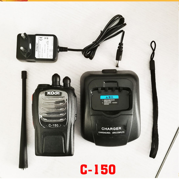 2018 Hot selling C-150 two way radio 2 way with UHF 400-470MHz FM transceiver walkie talkie