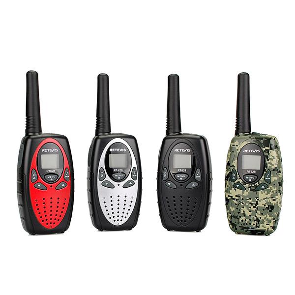 2pcs 4 color Mini Walkie Talkie Kids Radio RETEVIS RT628 0.5W UHF Frequency Portable Ham Radio Hf Transceiver Gift A1026B