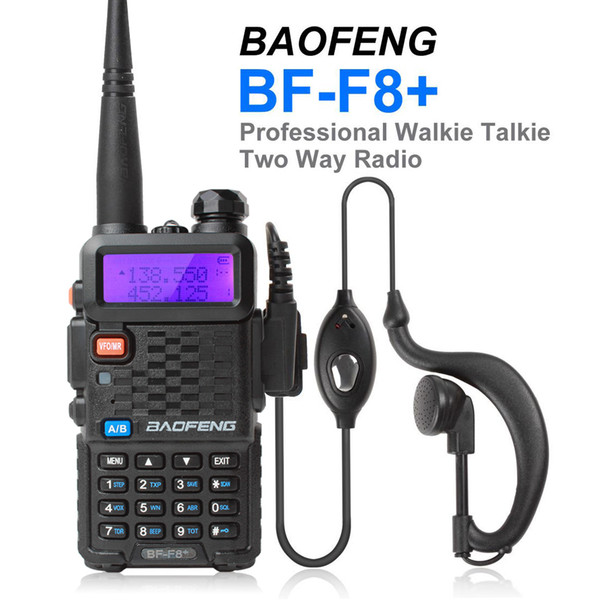 BF-F8+ Porable BAOFENG Walkie Talkie Ham Radio with Emergency Alarm / Scanning Function SEC_034