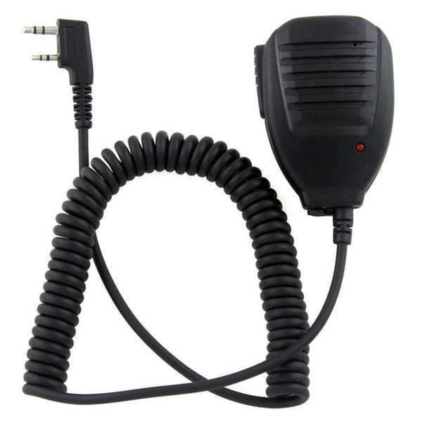 2017 New Handheld Speaker Microphone UV-5R V2+ BF-F8+ WP970 888s Speaker Mic for Walkie Talkie Radio WSX Speakers 25