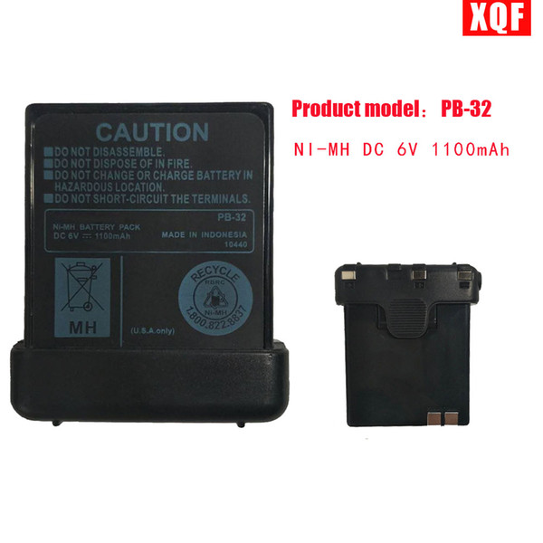 XQF NI-MH DC 6V 1100mAh Battery For  Radio TH-22 TH-22A TH-22AT TH-22E TH-42 TH-42A TH-79 TH-208