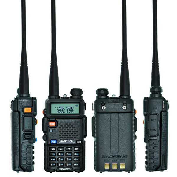 Baofeng Uv-5r Walkie Talkie Dual Band Radio Station Two-way Radio Walkie Talkie Headsets With Mic Radio Transceiver Communication Equipment