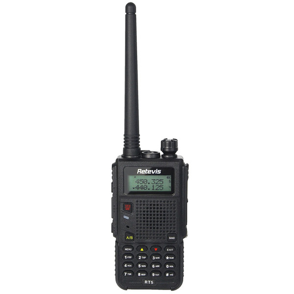 4pcs 8W Walkie Talkie Retevis RT5 VHF+UHF 136-174+400-520MHz 128 Channel Ham Radio Hf Transceiver Scan VOX DTMF A9108A