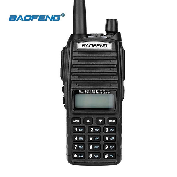 Original UV-82 doble banda 136-174/400-520 MHZ portátil profesional jamón Walkie Talkie BAOFENG BF-UV82