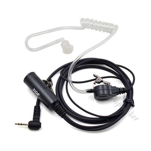 XQF 2.5mm 1 Pin VOX Tubo Acustico Auricolare Headset Microfono PTT per Motorola Talkabout Radio Portatile T5428 T5420 TLKR T80 T60 T8 T7