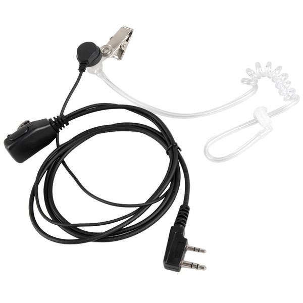 2 pins Air Acoustic Earpiece Headset for Kenwood TH-42 D7 TK378 G00132