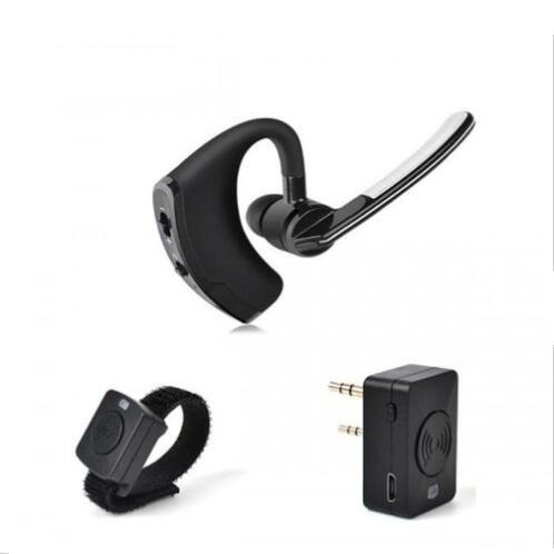 HOT 2018 Wholesale New Bluetooth Headset Smart Earpiece Wireless PTT HT Walkie Talkie - Kenwood Baofeng Woxun