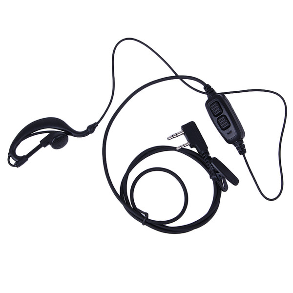 BAOFENG uv-82 accessories original dual PTT headset earpiece with mic for UV 82 UV82L UV-89 2-way radio