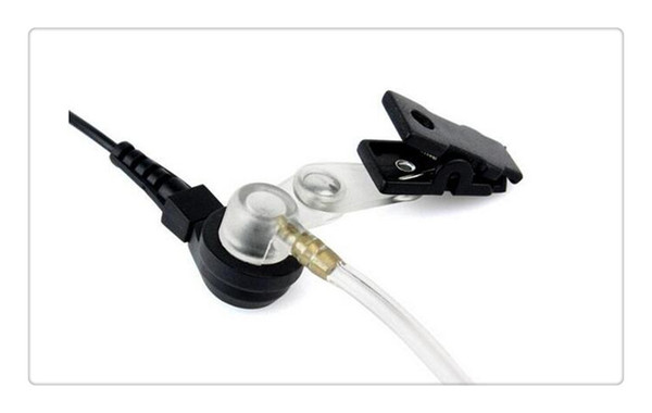 DHL Retevis 2 Pin Acoustic Tube Headset Earpiece For Kenwood Radios HYT BAOFENG BF-UV5R 888S High Quality