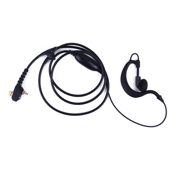 1 Pin Covert Curl Wire Headset Earpiece Mic PTT for Motorola MTP850 Two Way Portable Radio MTH600 MTH650 MTH800 MTH850 MTS850