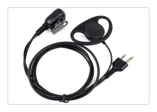 D-Shape Earpiece Headset PTT MIC For Midland Radios LXT GXT 75-810 75-786 75-785 75-510 75-501 Alan Midland