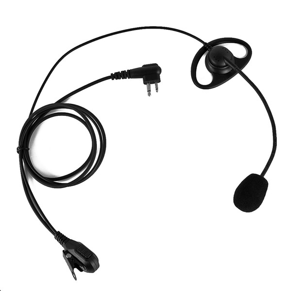 2 Pin 102D tactical headset Headphone with PTT Button for Walkie Talkie GP88 GP88S HYT TC-500 TC-600 Two Way Radio