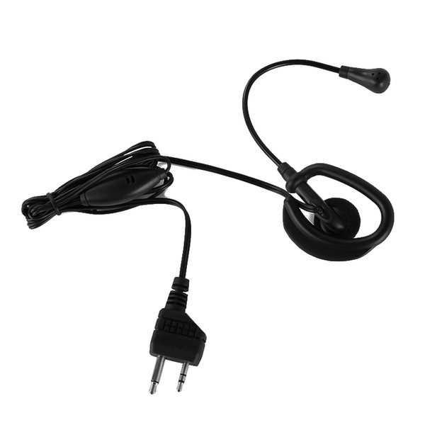 MD With a headset Earpiece for 2-Way Radios