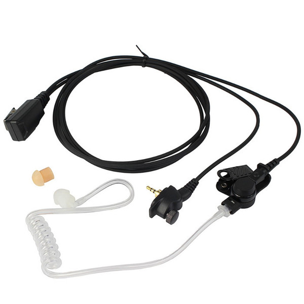 MIC Speaker PTT Covert Acoustic Tube Earpiece Headset for Motorola MTP850 MTH850 MTH650 Radio Walkie Talkie C2237A