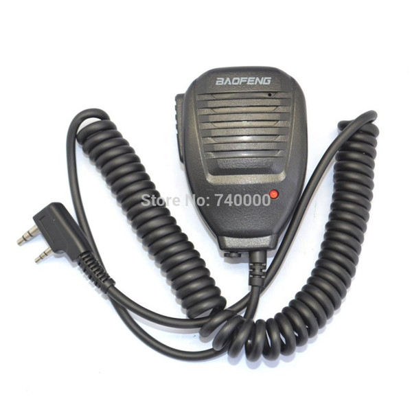 Free Shipping Radio Speaker MIC For BAOFENG Walkie Talkie UV-5R 5RA 5RB 5RC 5RD 5RE 5REPLUS