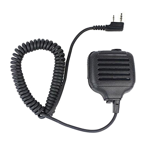 5pcs 2 Pin Speaker MIC Microphone KMC-17 for Baofeng Kenwood Wouxun Walkie Talkie Two Way Radio BF-V6 UV-5R KG-UVD1