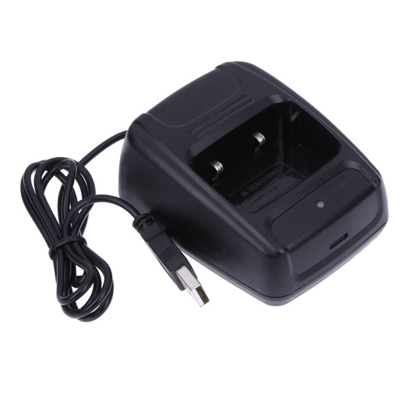 1 Pc Newest Walkie-Talkie Desktop Battery Charger Li-ion Radio Battery Charger 100-240v USB for Baofeng BF- 888S Retevis H777