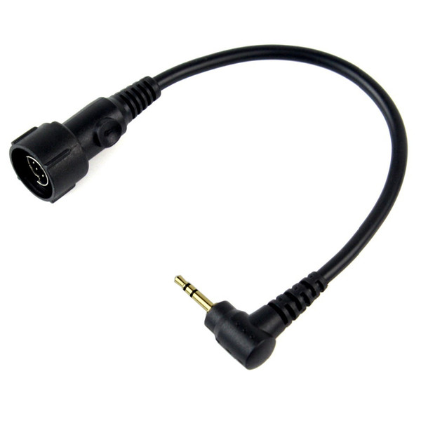 Wholesale-New MINI DIN Plug 6pin Connect Throat Vibration MIC for Motorola T6200 Quansheng TG-5A JINGTONG 2.5mm Radio