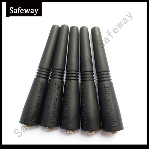 5 pcs/Lot UHF Stubby Antenna 400-470 MHZ For Motorola two way radio GP300,GP328 GP340 GP360 GP380 free shipping