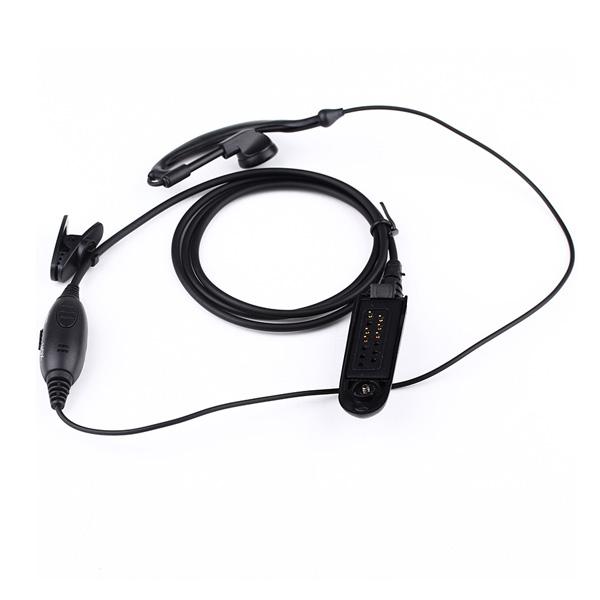 New PTT VOX MIC Earpiece for Motorola Radio GP328 GP329 GP340 GP380 MTX850 PRO5150 earpiece Black