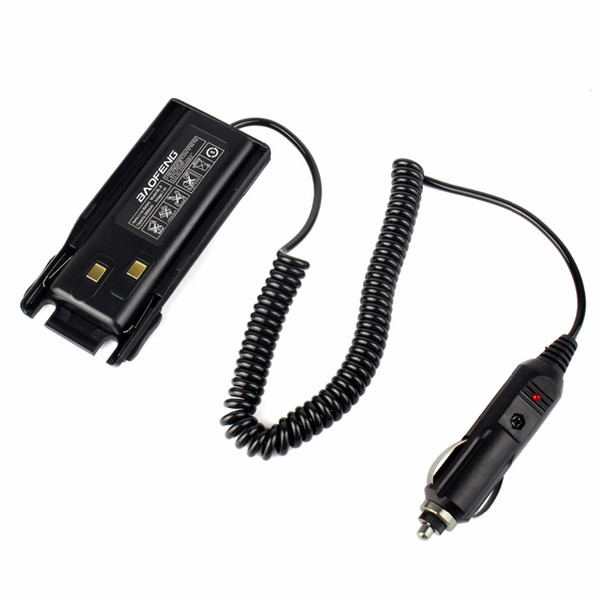 2016 Baofeng Car Charger Battery Eliminator for Walkie Talkie baofeng UV 82 Radio Comunicador J6325A DHL Free Shipping