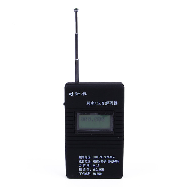 RK560 50MHz-2.4GHz Portable Handheld Frequency Meter Counter DCS CTCSS Radio Testing free shipping