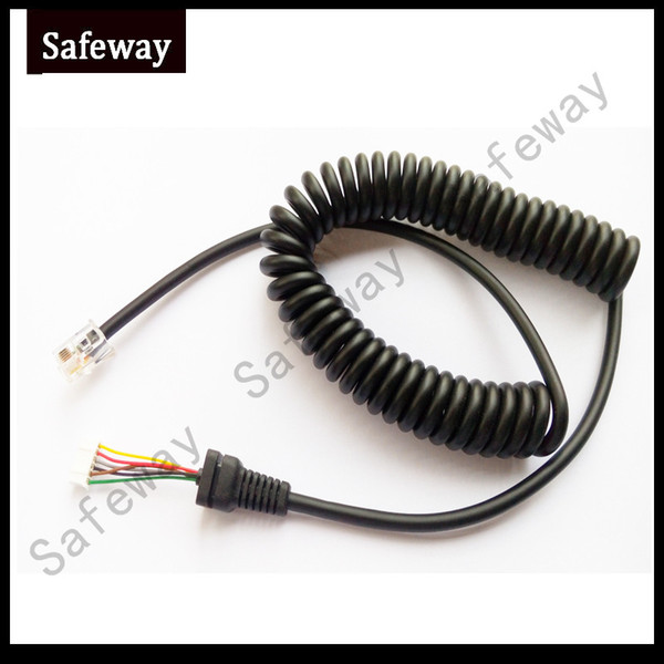 speaker mic cable for yeasu mobile radio car radio FT-2800M, FT-7100M, FT-7800R MH-42/MH-48 free shipping