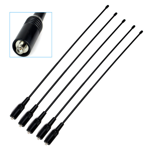 5X Retevis VHF/UHF Antenna SMA-F Dual bandFor Retevis H-777/RT-5R BAOFENG/WOUXUN