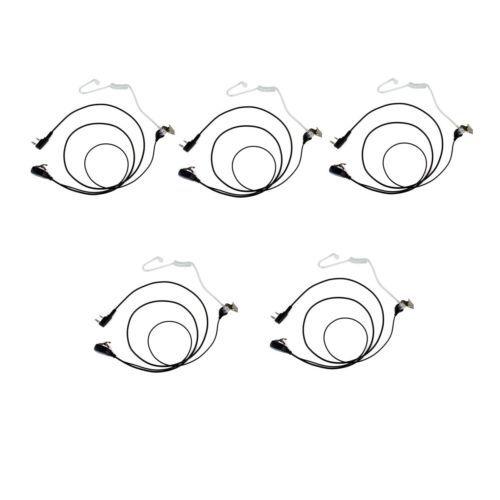 5pcs Retevis In-ear Earpiece Headset for Radio KENWOOD BAOFENG BF-888s HYT radio comunicador yaesu telsiz Earpiece Headset