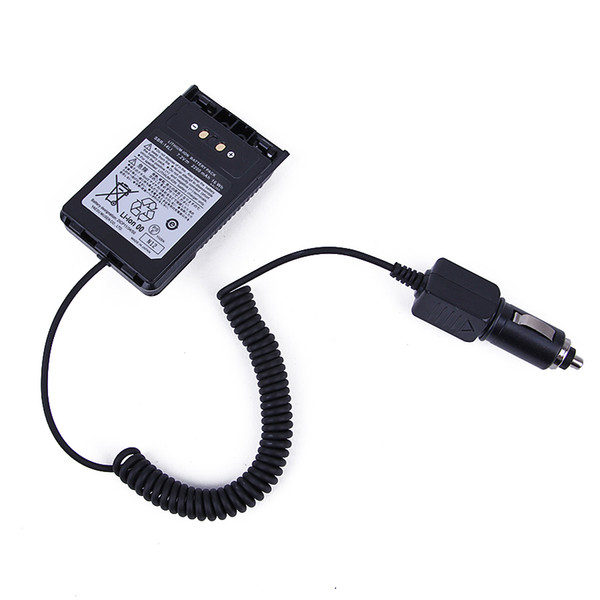 Walkie Talkie Car Battery Charger Eliminator Adaptor With Waterproof Ring for YAESU Radio VX-8R free shipping