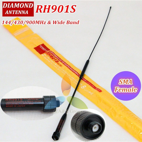 RH-901S SMA-F Dual Band antenna RH901S (VHF&UHF) Diamond antenna For two way radio Baofeng UV-5R UV-82 UV-B6 TG-UV2 KG-UVD1P