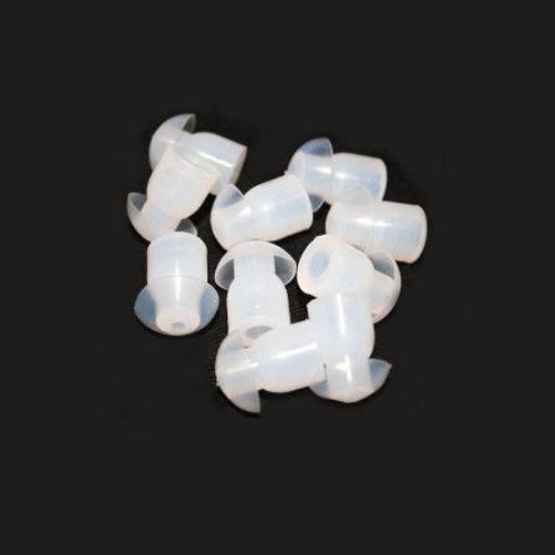 10X Silicone In-Ear Earbuds For Radio Earpiece Rubber Mushroom Eartip Ear Bud