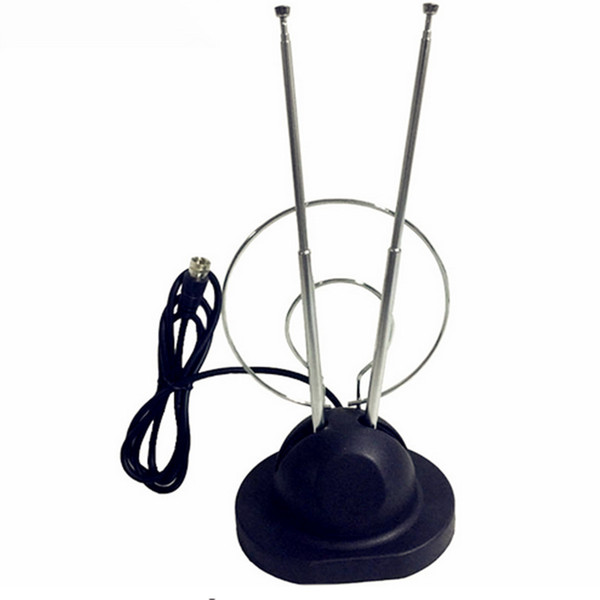 Hot sale AH-LINK indoor radius TV antenna for digital TV HDTV satellite radio receiver antenna accepts range 50miles TV signal