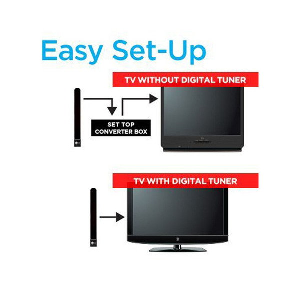 TV Free-Way HD Digital Antenna HDTV Clear TV Key Digital Indoor Free TV Antenna Easy Use