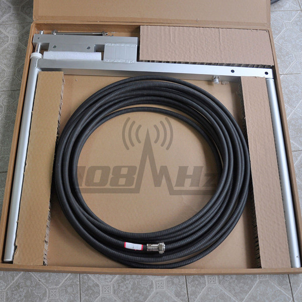 Dipole Antenna 87-108MHz for FM transmitter radio broadcast station max 1200W/ 20m cable L29